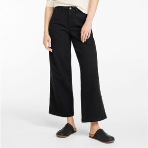 L.L. Bean Women’s Classic Fit 207 Vintage Wide Leg High Rise Jeans 18 Med Tall